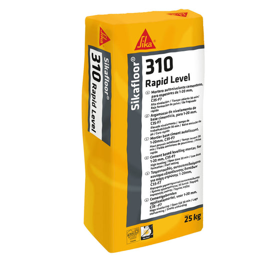 Sika Sikafloor-310 Rapid Level mortero autonivelante rápido en saco de 25 kg