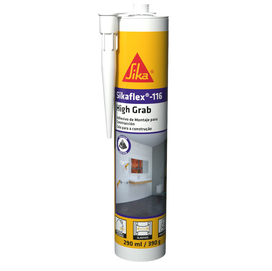Sika Sikaflex-116 High Grab adhesivo de montaje de alto agarre en cartucho de 290 ml