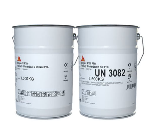 Sika Sikagard M 790 membrana de alta resistencia química en color gris
