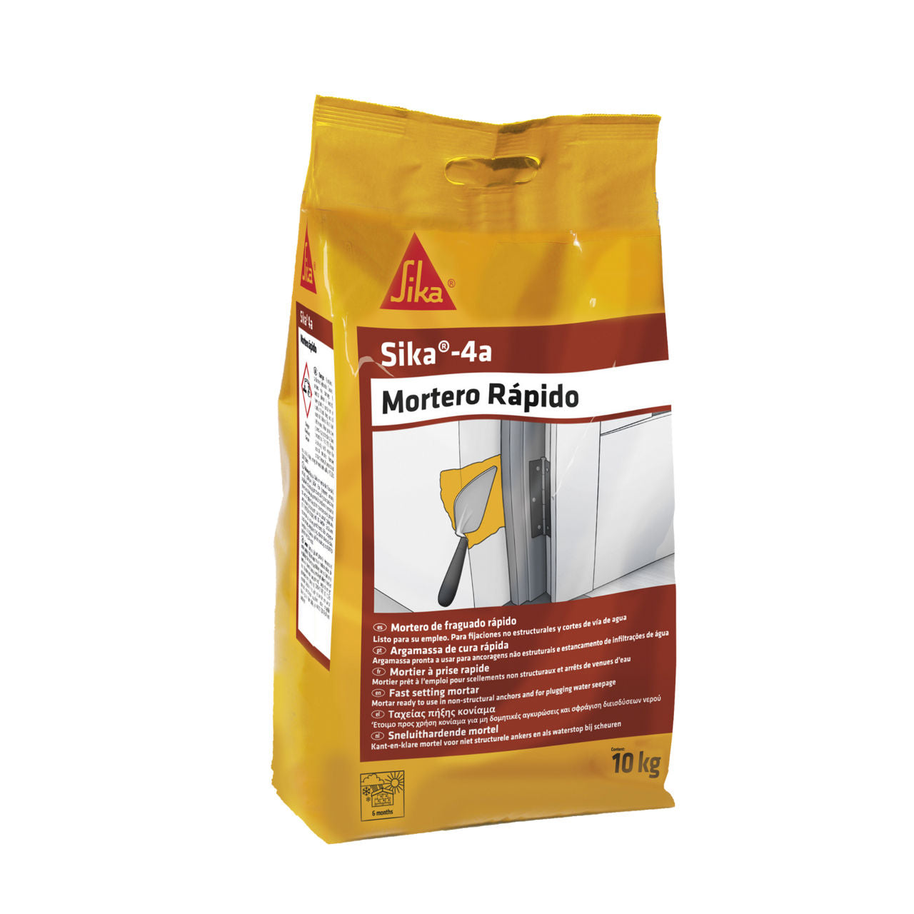 Sika-4a Mortero Rápido para taponar vías de agua
