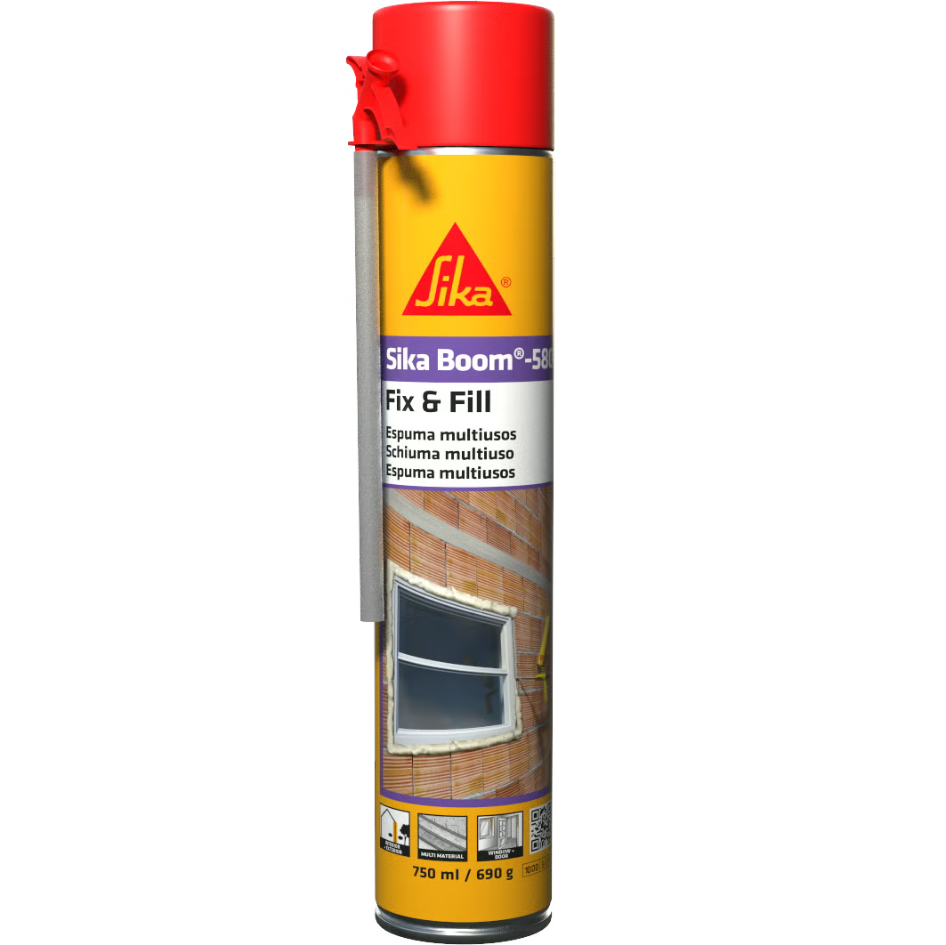 Sika Boom-580 espuma de poliuretano de pistola en bote de 750 ml