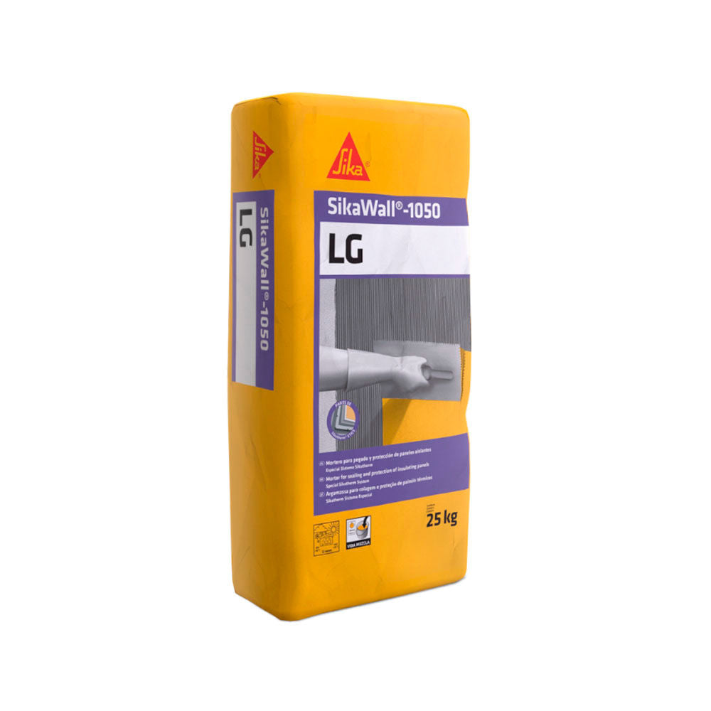 SikaWall-1050 LG Coteterm LG mortero adhesivo para SATE en saco de 25 kg