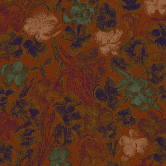 Estampe ES06 — papel pintado Ressource Faune & Flore