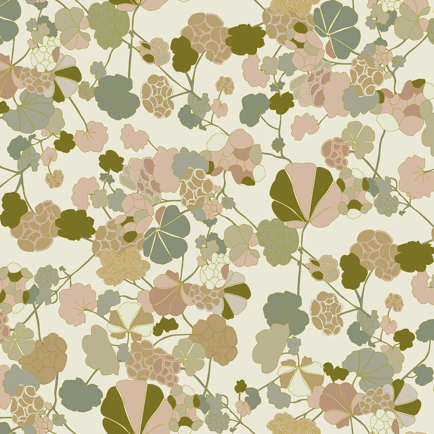 Florescence FL04 — papel pintado Ressource Forestine Edition N°2
