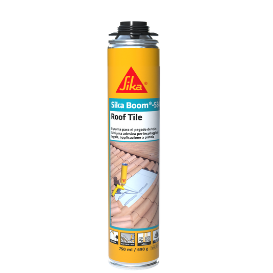Sika Boom-584 espuma adhesiva de poliuretano para tejas en bote de 750 ml