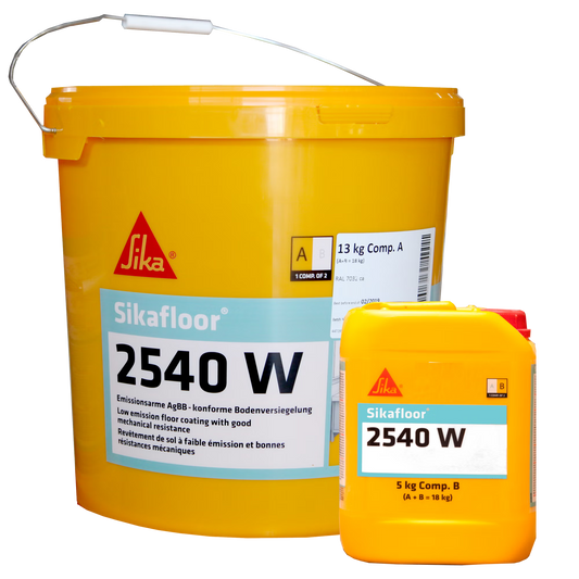 Sika Sikafloor-2540 W revestimiento epoxi en base agua para suelos, lote de 10 kg