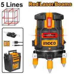 Láser Linea Roja Autonivelante 0-30m INGCO