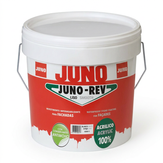 Junorev Liso Revestimiento Pétreo Impermeable Fachadas — JUNO
