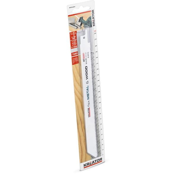 2 Uds. Sierra De Sable Flex/Metal-Madera 225-14/10