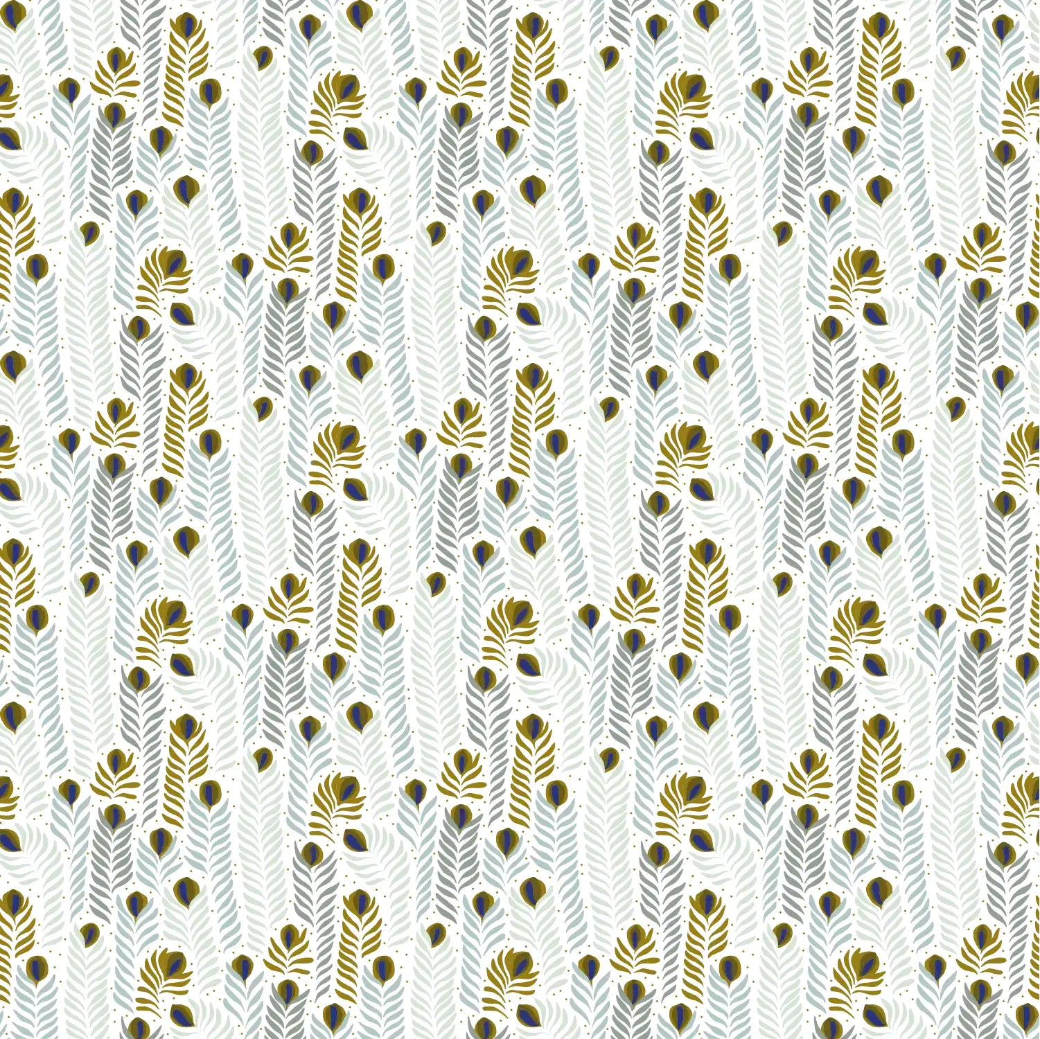 Demoiselles PAP04 — papel pintado Ressource Faune & Flore