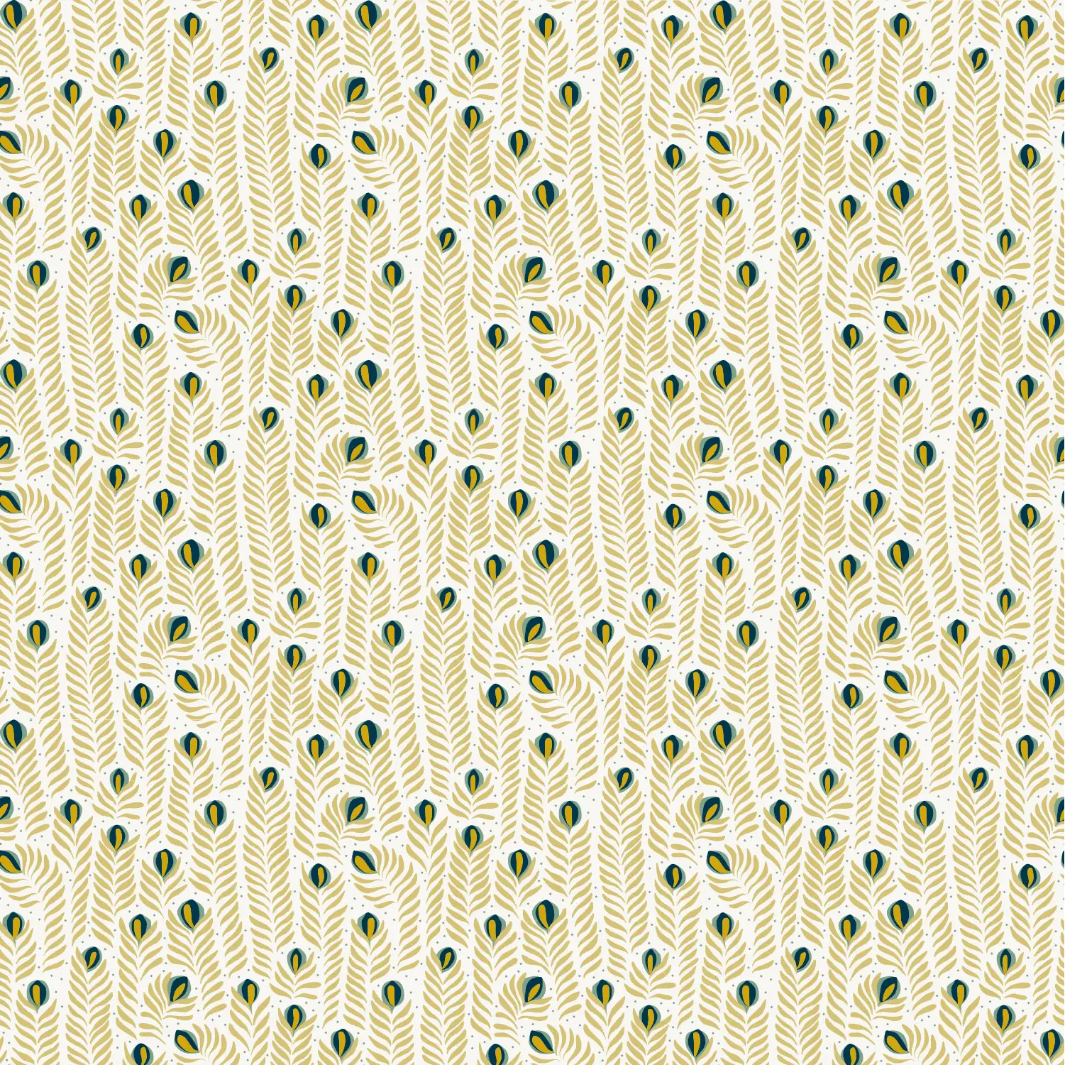 Demoiselles PAP05 — papel pintado Ressource Faune & Flore
