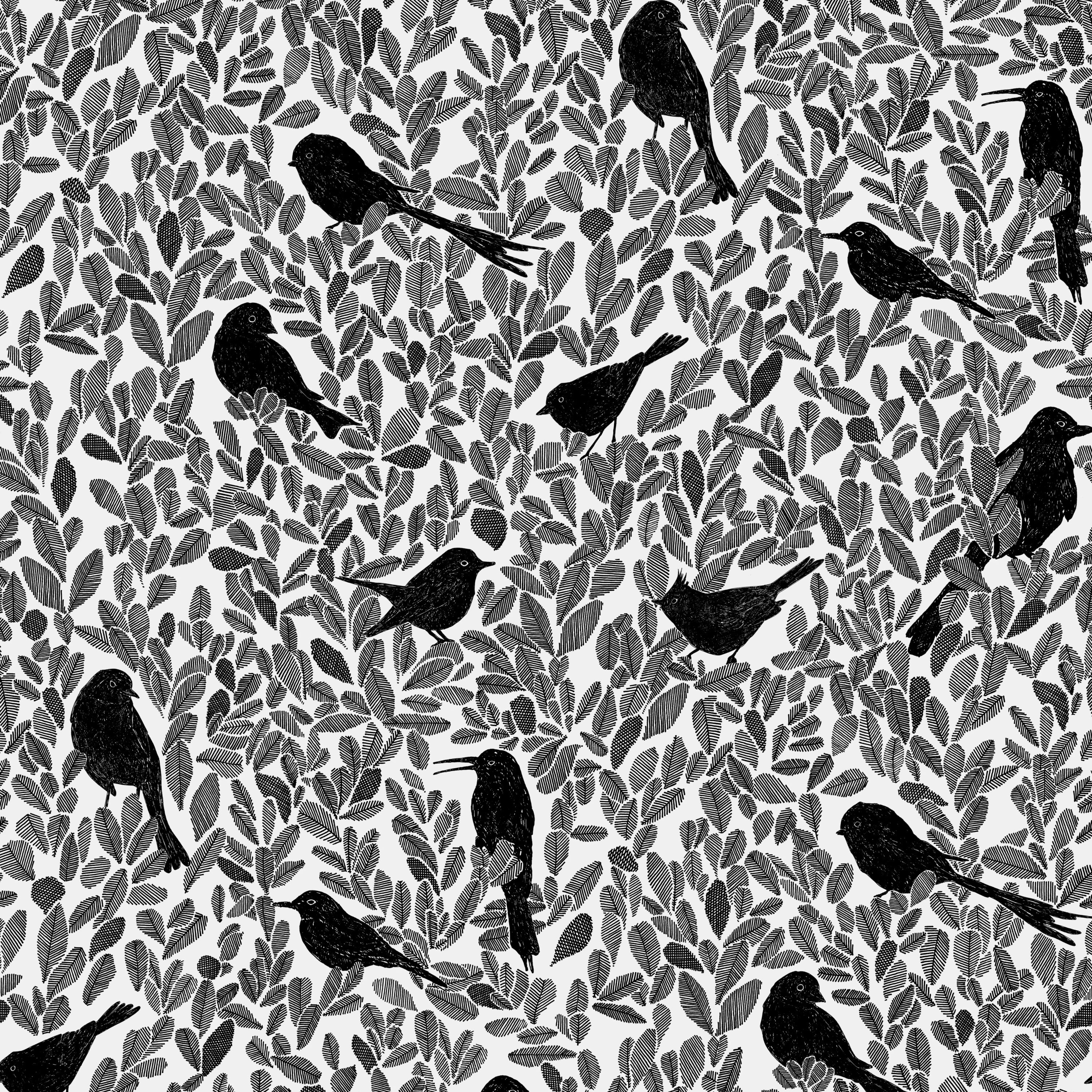 Paradis Caché PC02 — papel pintado Ressource Forestine