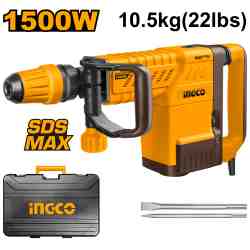 Martillo Demoledor SDS MAX 1500 W INGCO