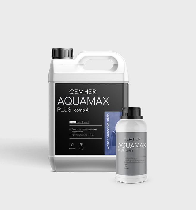 Vernis polyuréthane à base d'eau Aquamax Plus