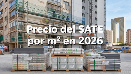 Precio del SATE por m² en 2026: cuánto cuesta aislar tu fachada y qué incluye