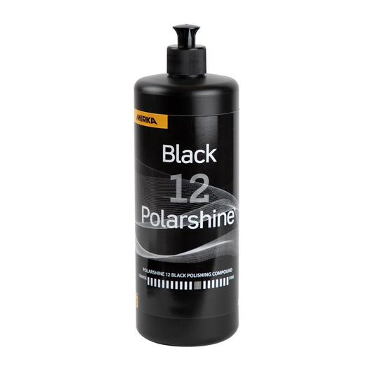 Mirka Polarshine 12 vernis professionnel noir 1lt