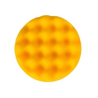 Béret en mousse jaune Mirka pour polissage diam-88mm pak-10ud