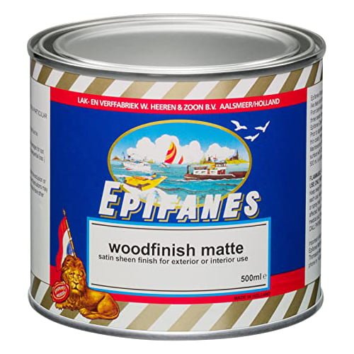 Vernis de protection marine mat Epifanes Wood Finish 1lt