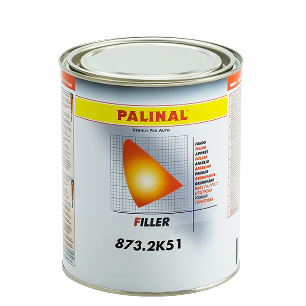 Palinal Acrylfüller 873.2K51 zweikomponentig 5:1 mit hoher Füllkraft. 3LT A+B