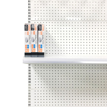 Balda blanca edm para expositor 00030, 00036, 00040 medida: 89 x 30,5 cm