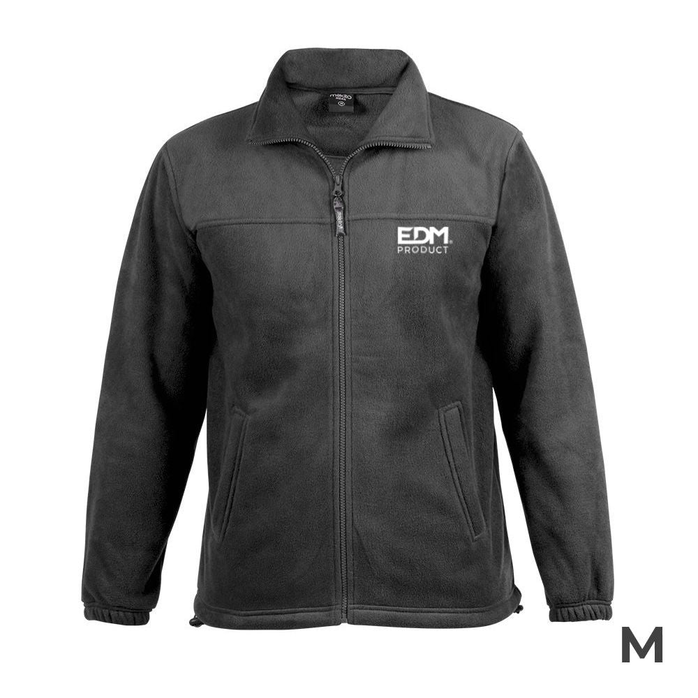 Chaqueta polar fleece 280g/m² con cremallera talla-m