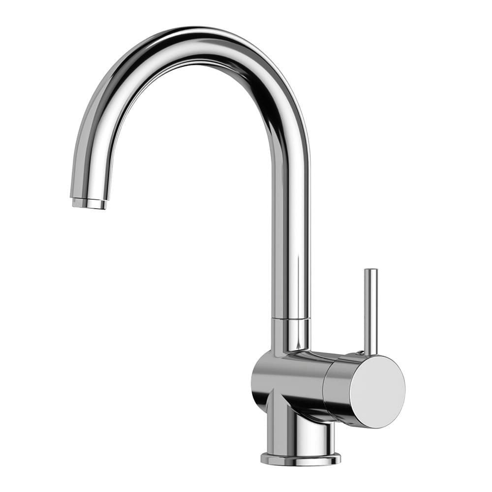 Grifo monomando de cocina caño alto serie algarve