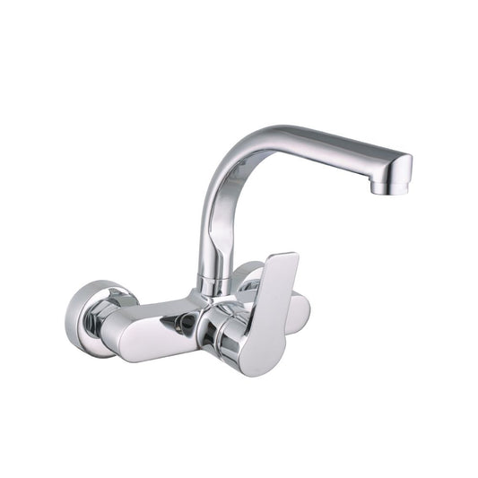 Grifo monomando de cocina caño bajo empotrado serie altea