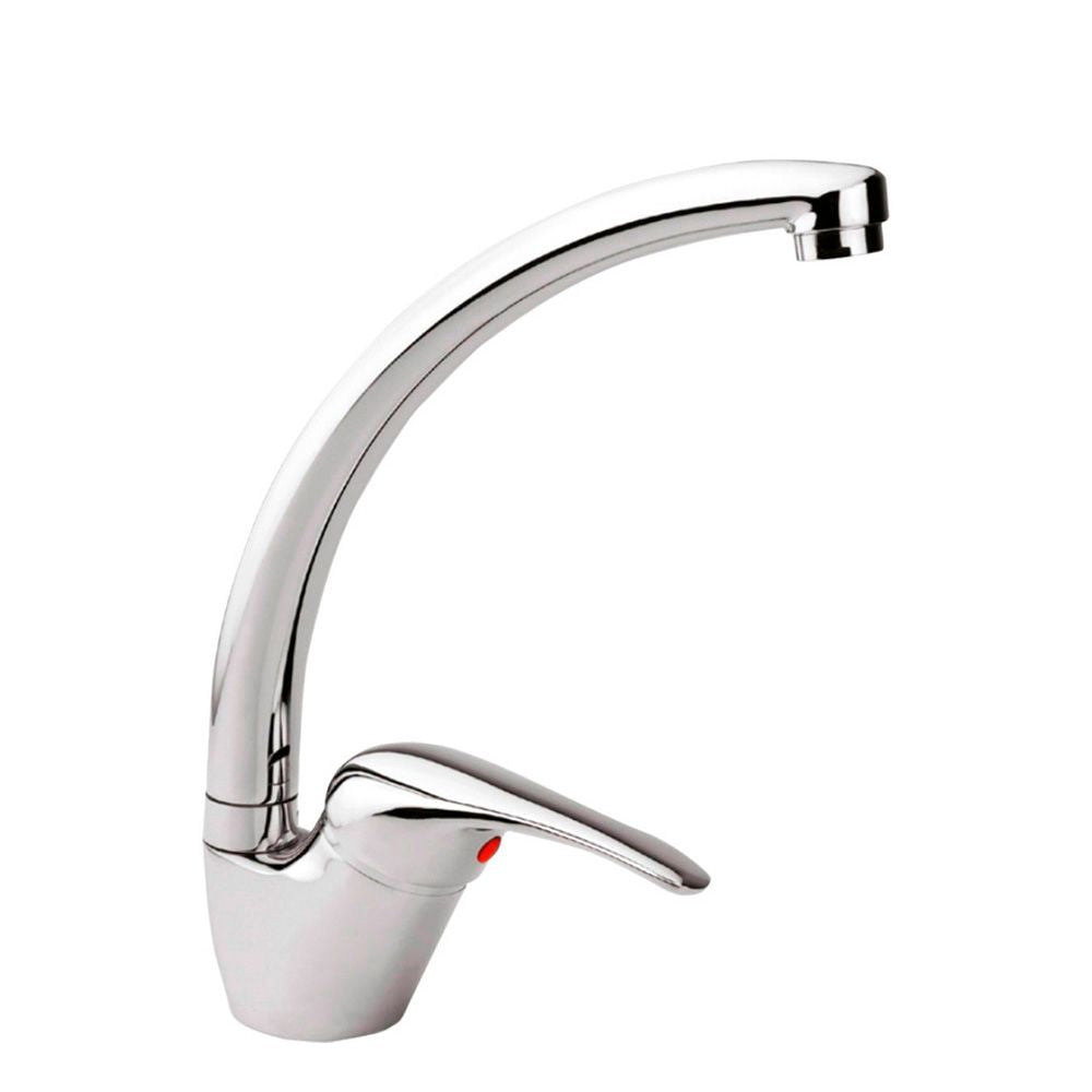Grifo monomando de cocina caño alto serie saona