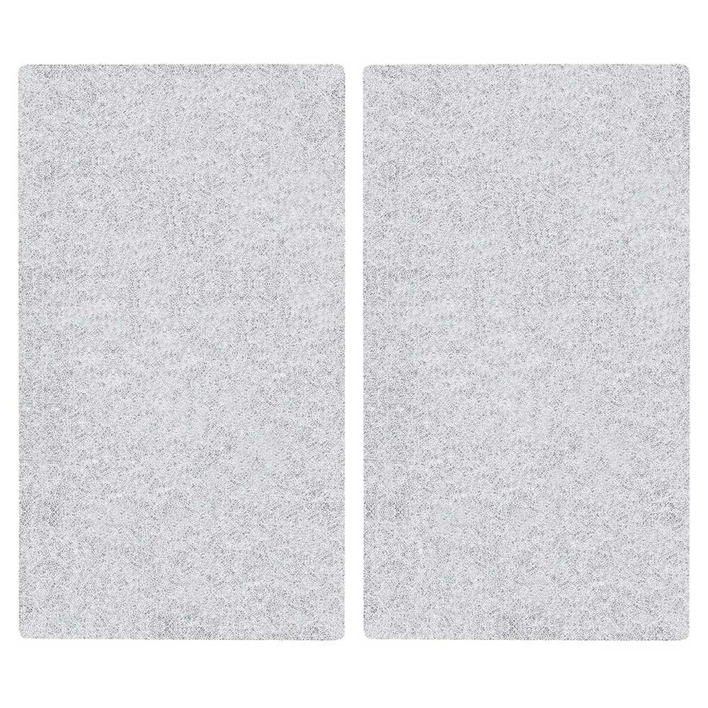 Placas cobertoras de vidrio transparente 30 x 52 cm, 2 uds