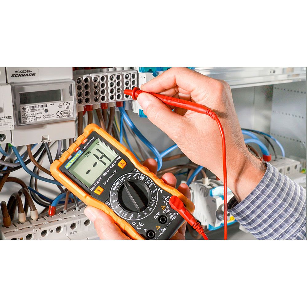 Multímetro digital cat iii 600v pan minimeter