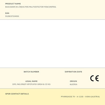 Buscador de líneas pan multidetector pancontrol