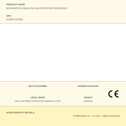 Buscador de líneas pan multidetector pancontrol