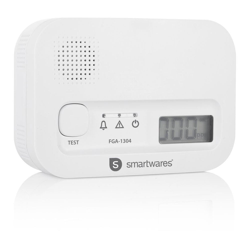 Detector blanco de monóxido de carbono, 85 db