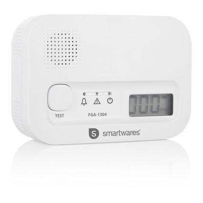 Detector blanco de monóxido de carbono, 85 db