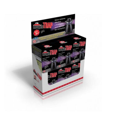 Atrapa mosquitos para exterior 5 estímulos, 25w - 1000 m² - ø25 cm x 30 cm