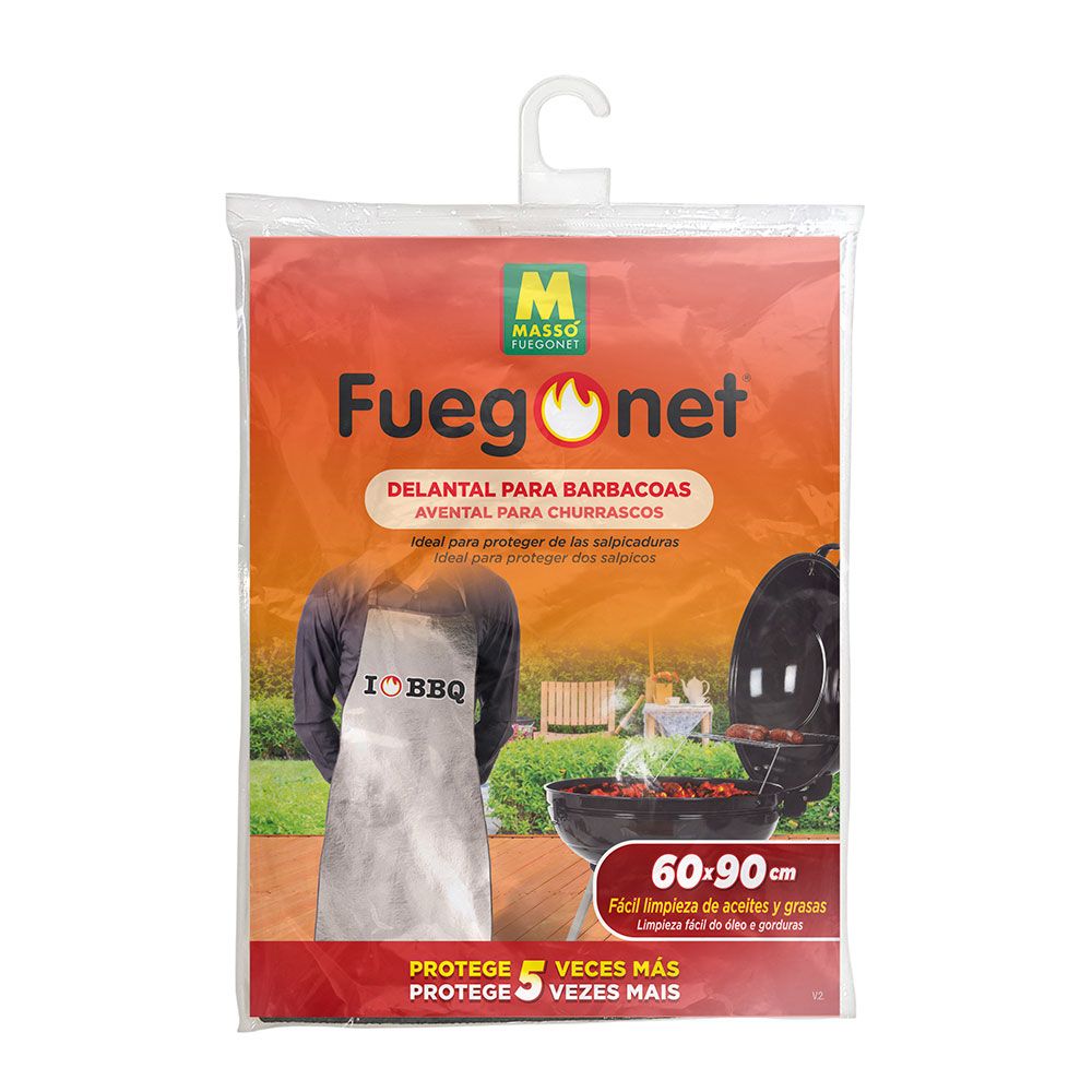 Delantal protector de calor 60x90cm fuegonet