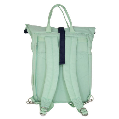 Mochila urbana con cierre superior enrollable 10 l. serie 1918, verde