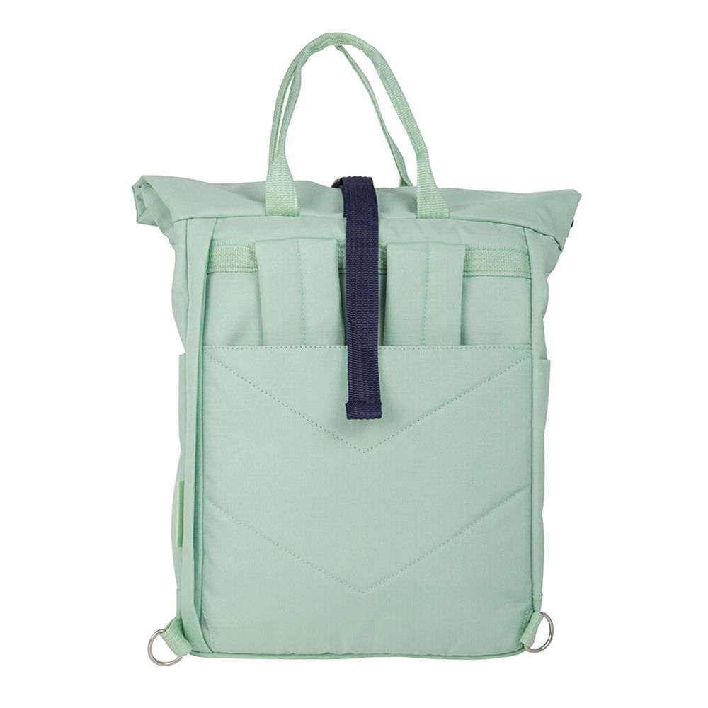 Mochila urbana con cierre superior enrollable 10 l. serie 1918, verde