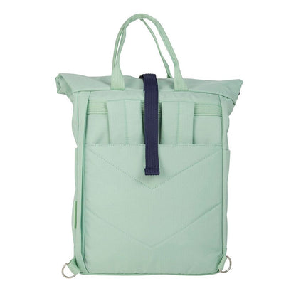 Mochila urbana con cierre superior enrollable 10 l. serie 1918, verde