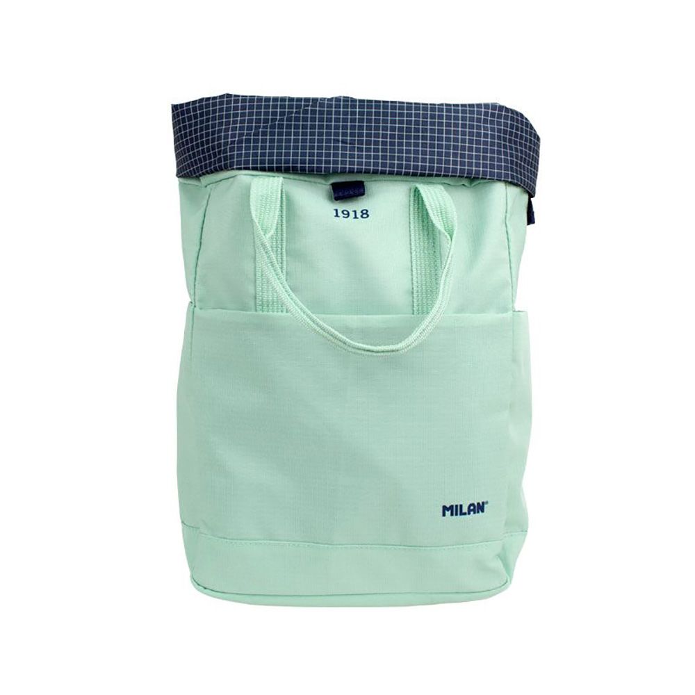 Mochila urbana con cierre superior enrollable 10 l. serie 1918, verde
