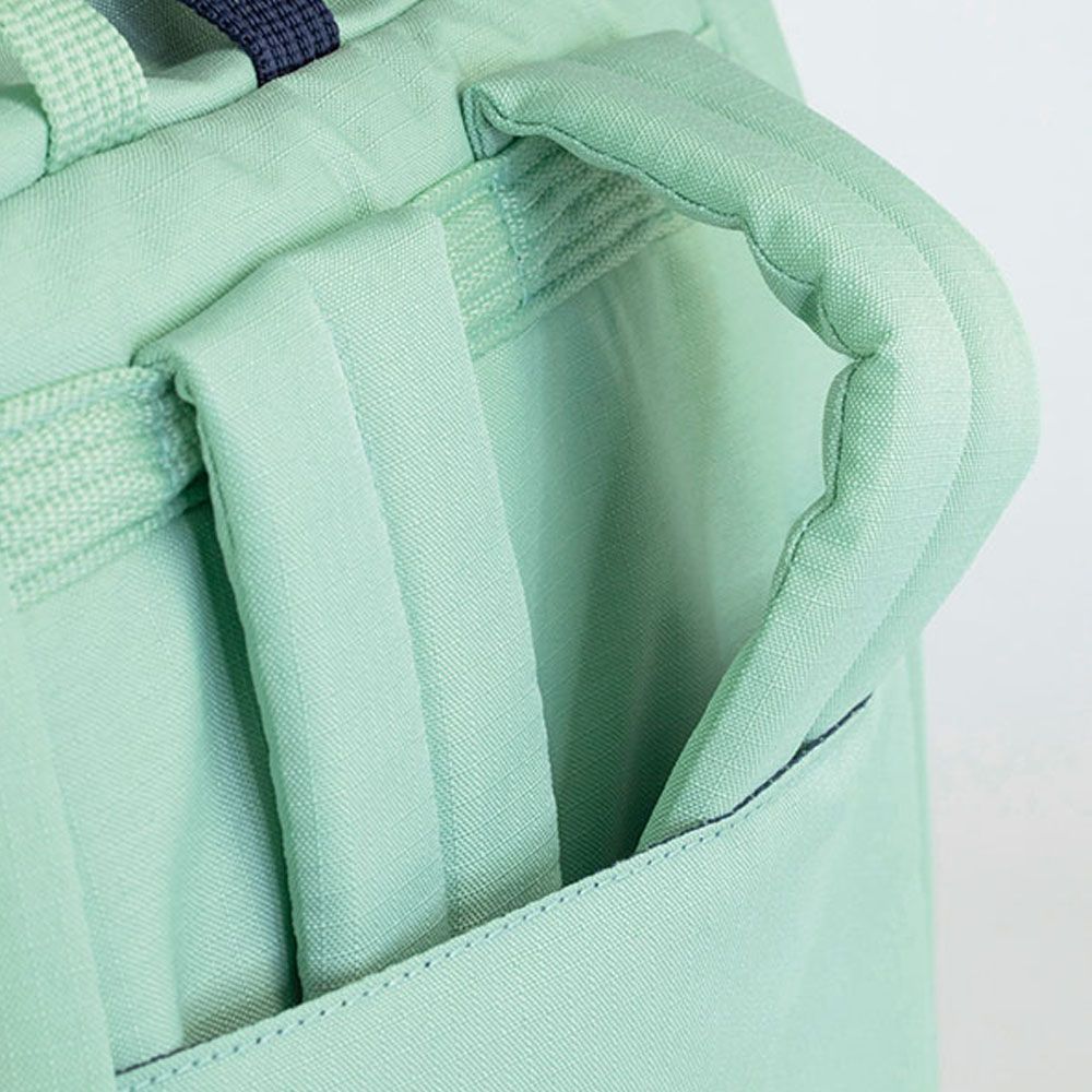 Mochila urbana con cierre superior enrollable 10 l. serie 1918, verde