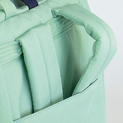 Mochila urbana con cierre superior enrollable 10 l. serie 1918, verde
