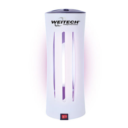 Atrapa insectos voladores con luz uv y trampa adhesiva, 9 w, ø12 x 29,7 cm