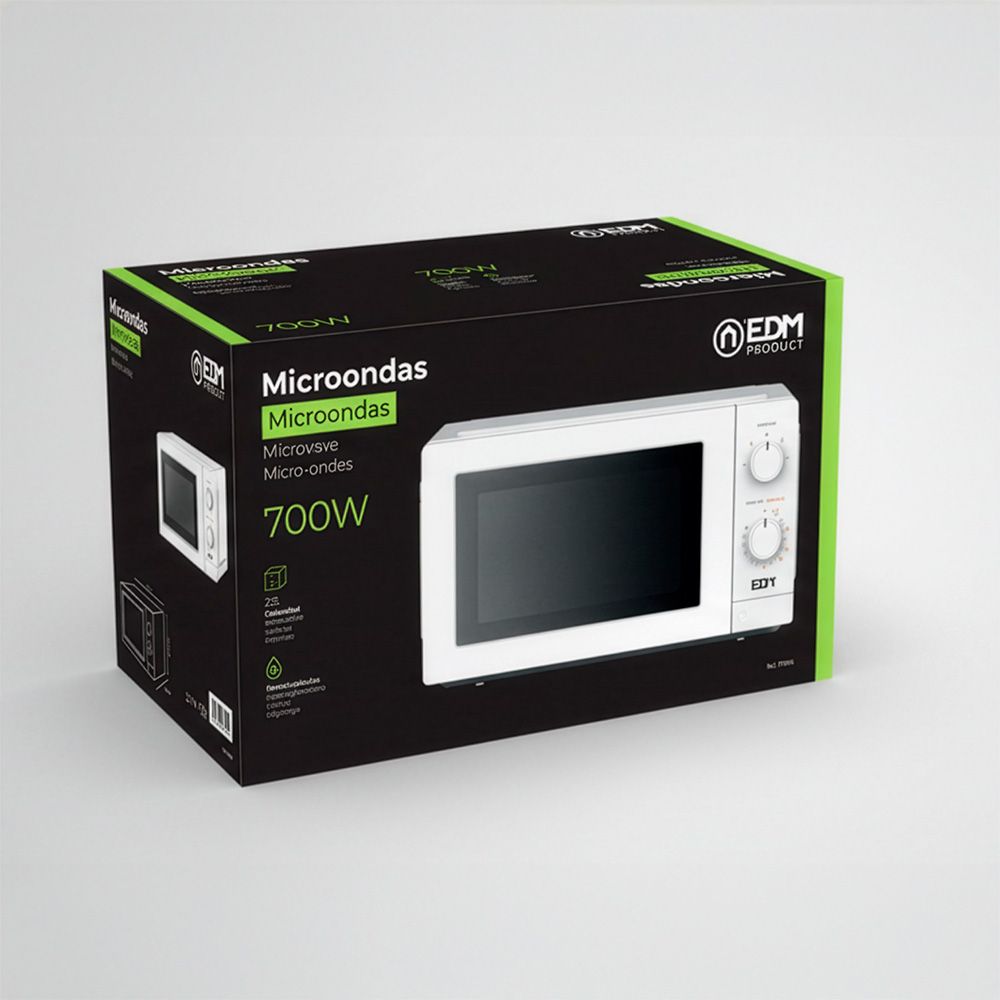 Microondas 700 w blanco 20 l