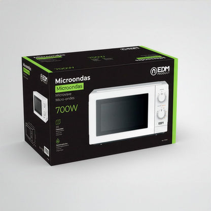 Microondas 700 w blanco 20 l