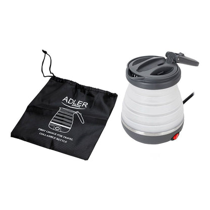 Hervidor portátil plegable de silicona ad 1279, 750 w, 0,6 l