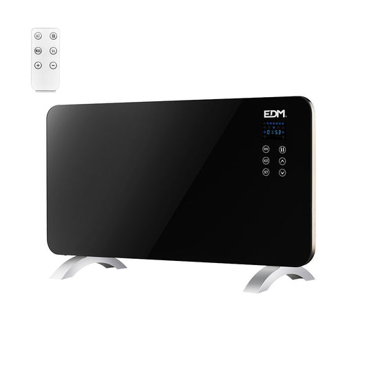 Convector con placa de cristal 1500 w
