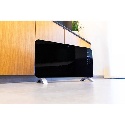 Convector con placa de cristal 1500 w
