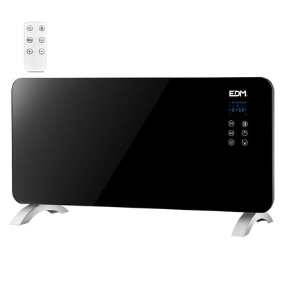 Convector con placa de cristal 2000 w