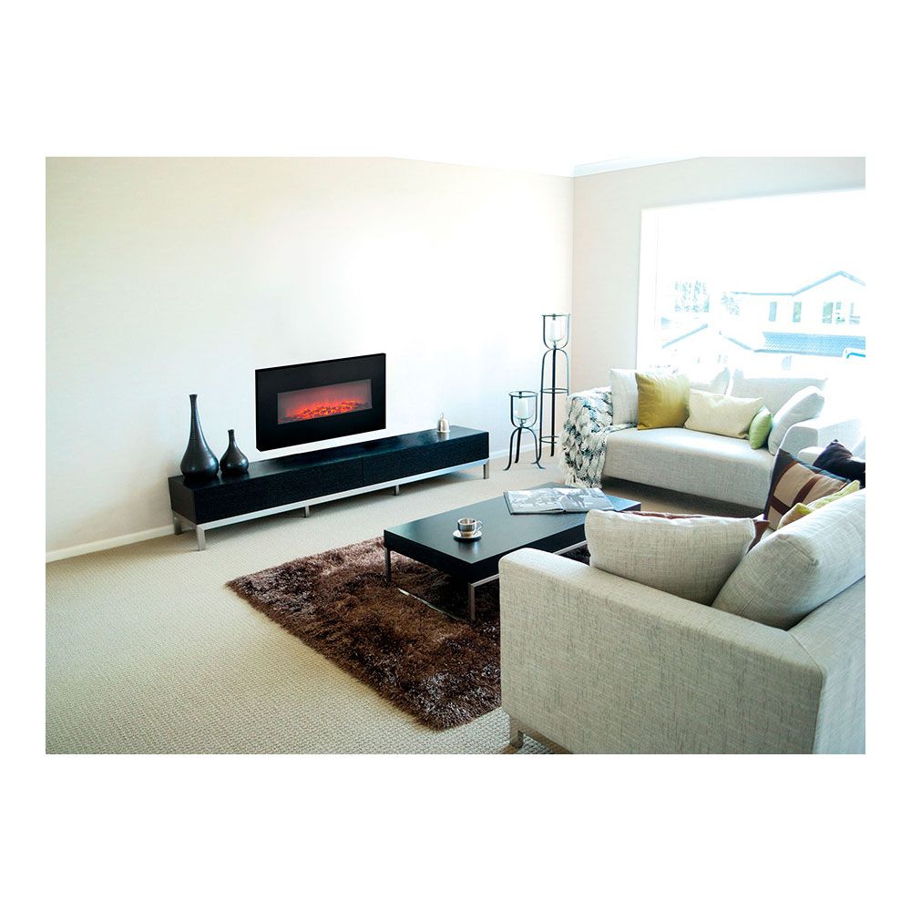 Estufa/chimenea de led modelo memphis 1800 w